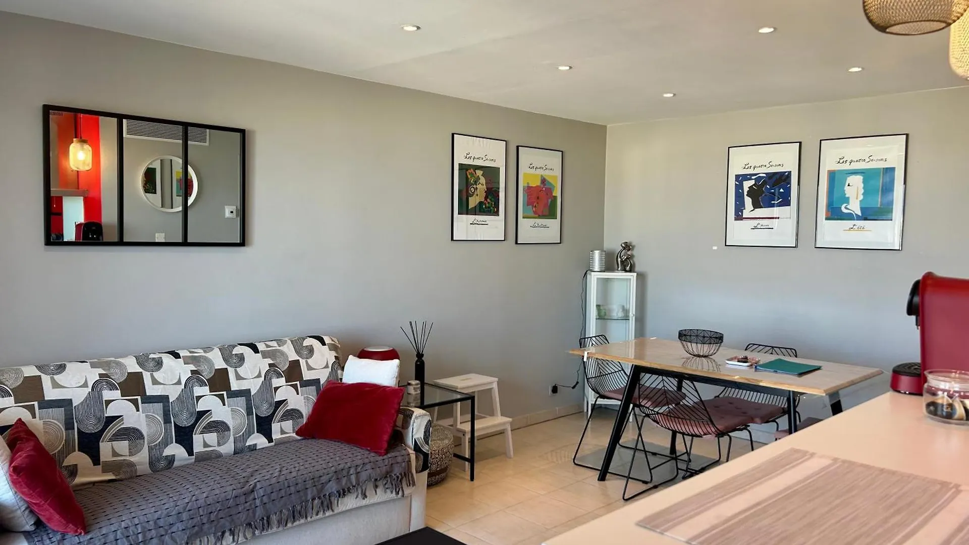 Apartment Joli 2P Climatise Dans Residence Calme Et Securisee Avec Piscine Antibes